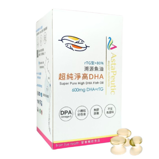 AstaPeutic 超純淨高DHA溯源魚油 30粒