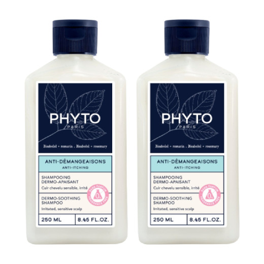 PHYTO髮朵 頭皮護理舒緩洗髮精 2入組